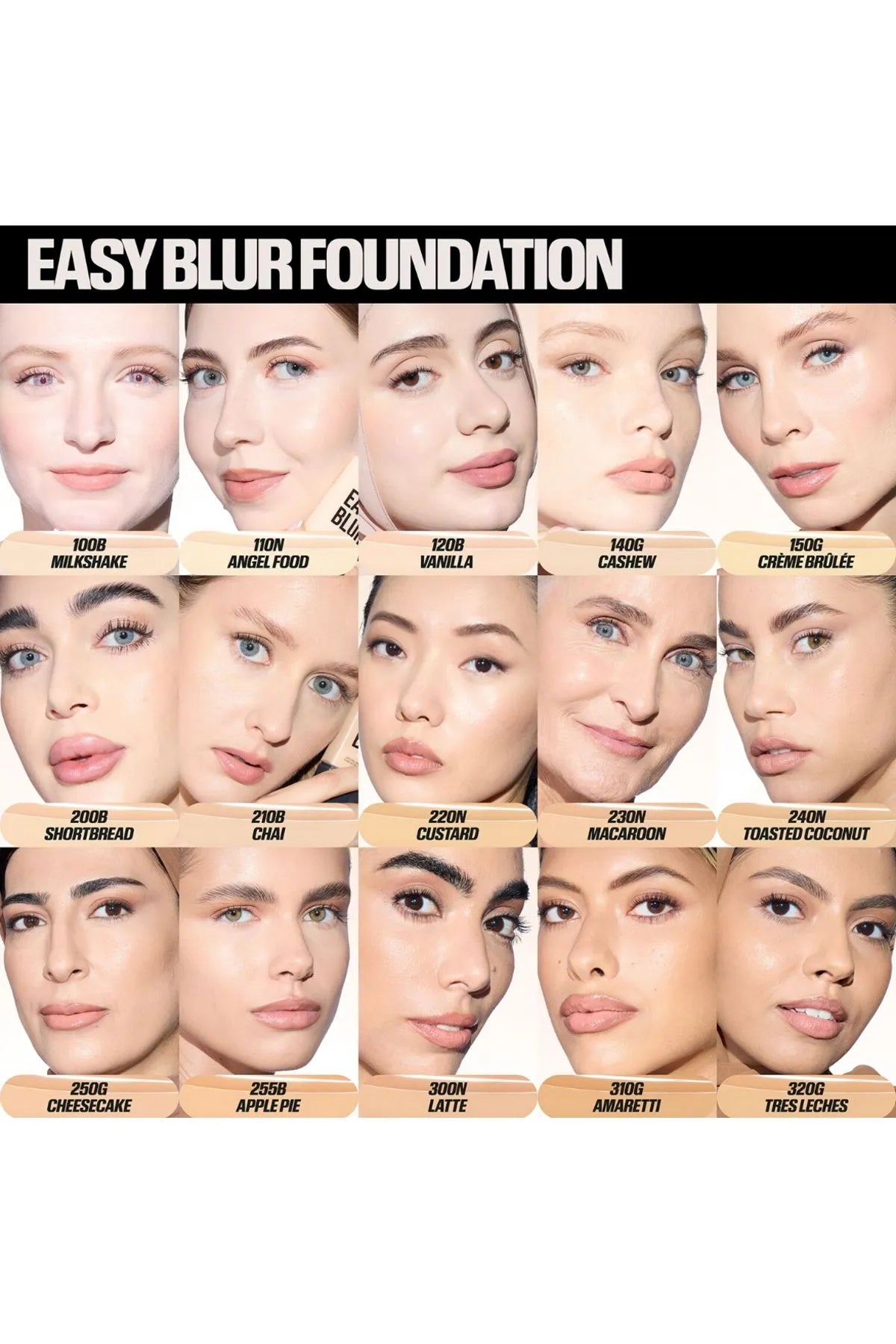 Huda Beauty Easy Blur Natural Airbrush Foundation With Niacinamide 30ML