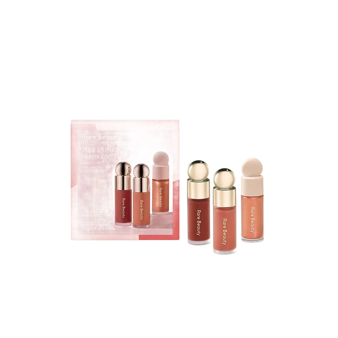 Rare Beauty By Selena Gomez Mini Blush And Luminize Trio 32ML
