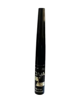 Amanda Diva Deep Black Matte Dip Liner